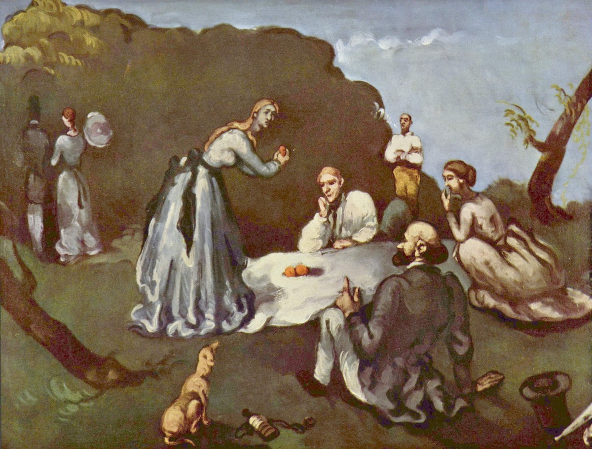 Luncheon on the Grass by Paul Cezanne
