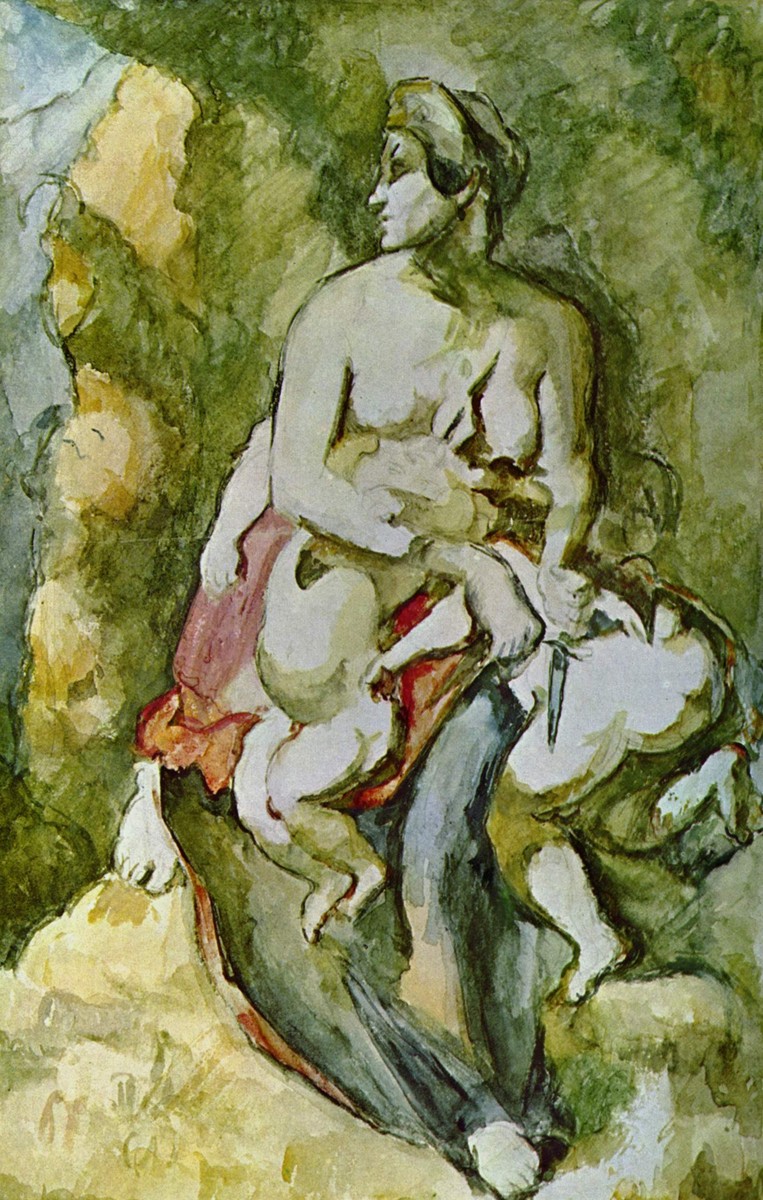 Medea by Paul Cezanne