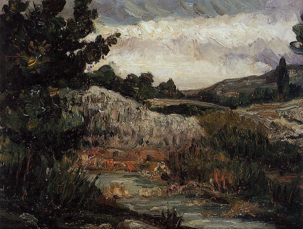 Mont Sainte-Victoire by Paul Cezanne
