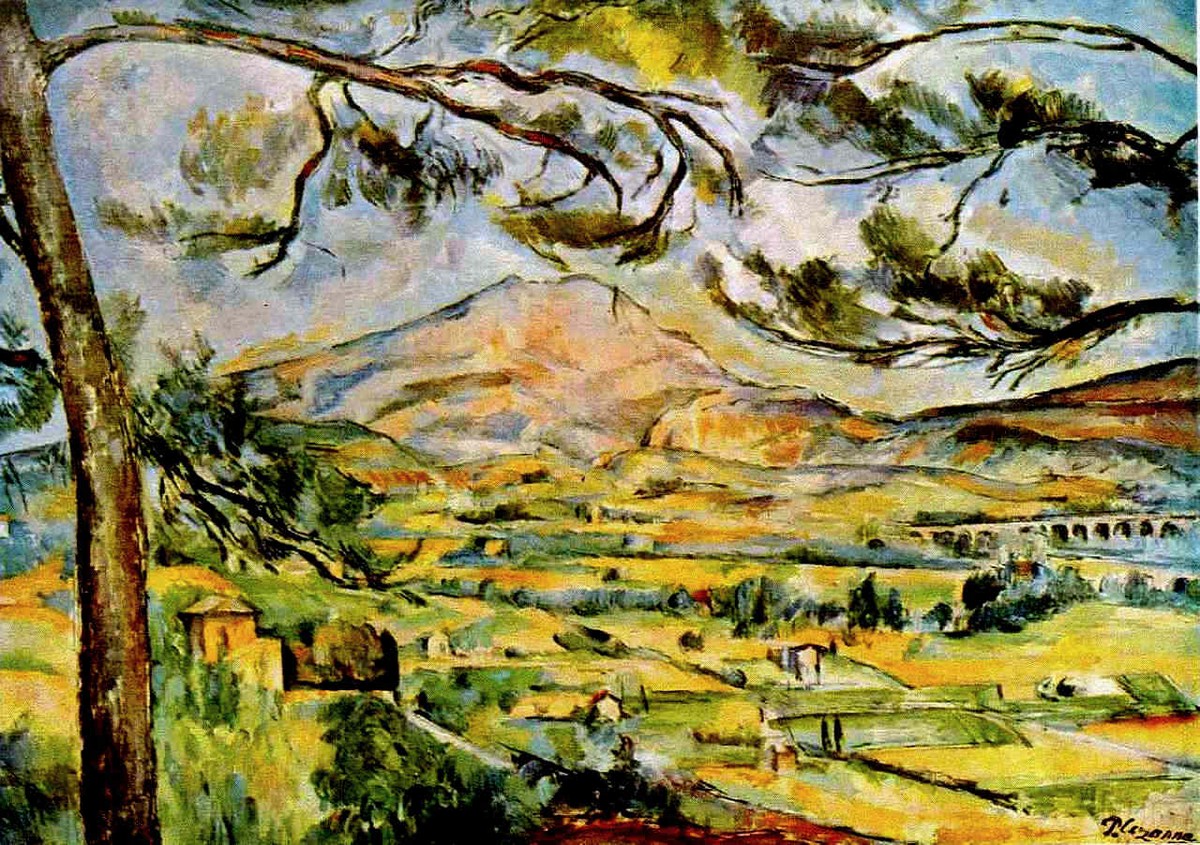Mont Sainte-Victoire by Paul Cezanne