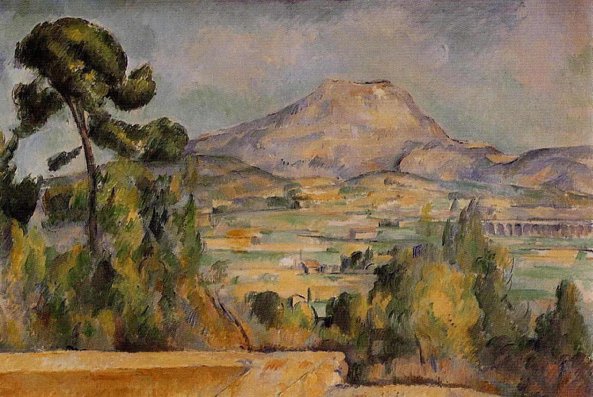 Mont Sainte-Victoire by Paul Cezanne