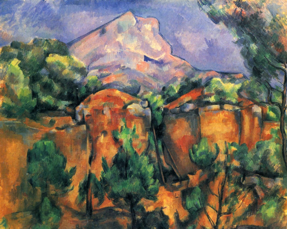 Mont Sainte-Victoire by Paul Cezanne