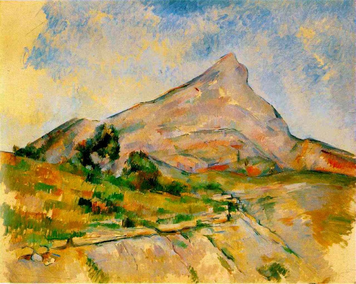 Mont Sainte-Victoire by Paul Cezanne