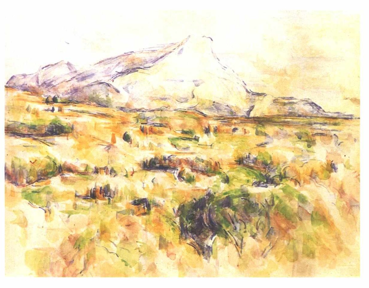 Mont Sainte-Victoire by Paul Cezanne