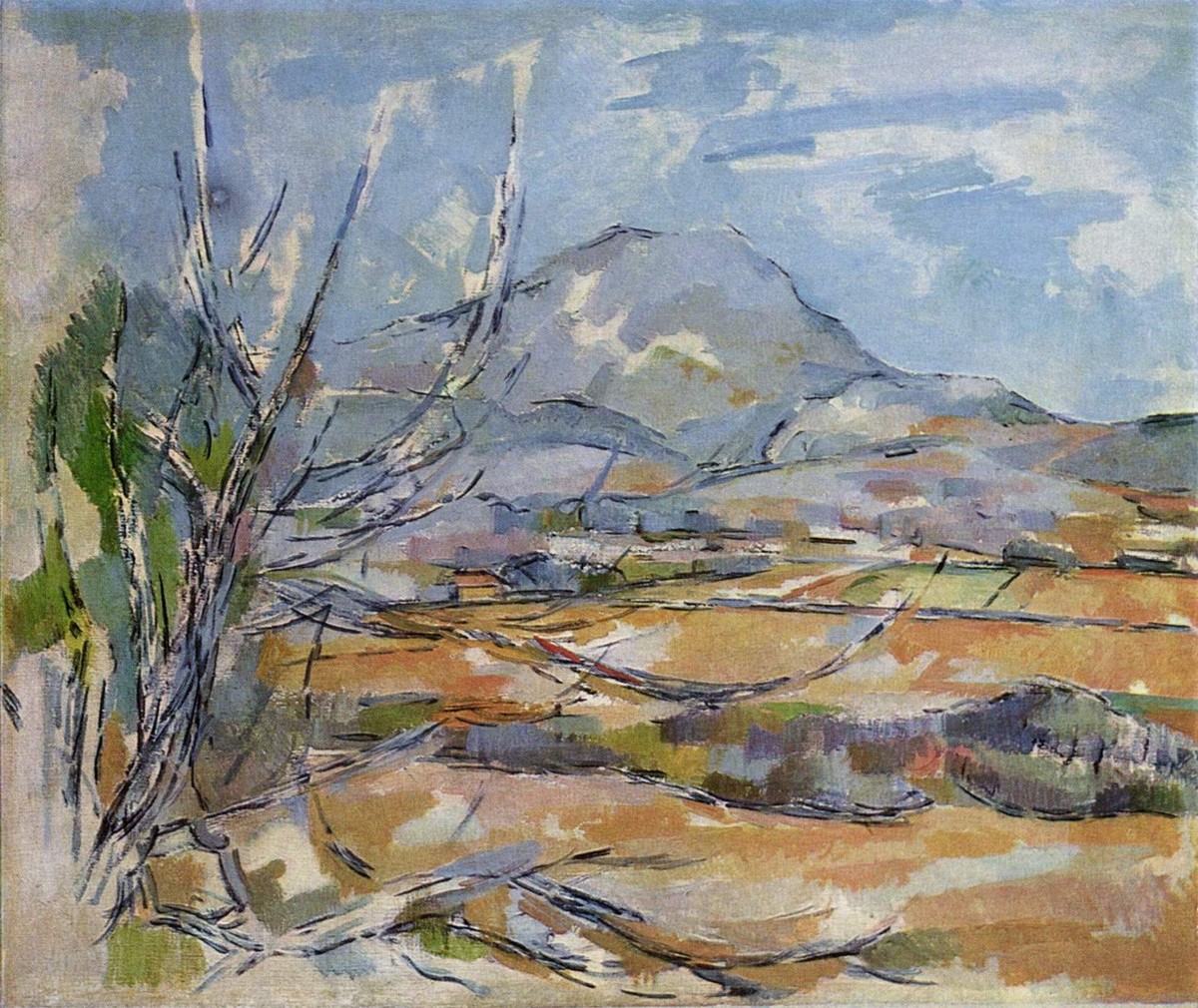Mont Sainte-Victoire by Paul Cezanne