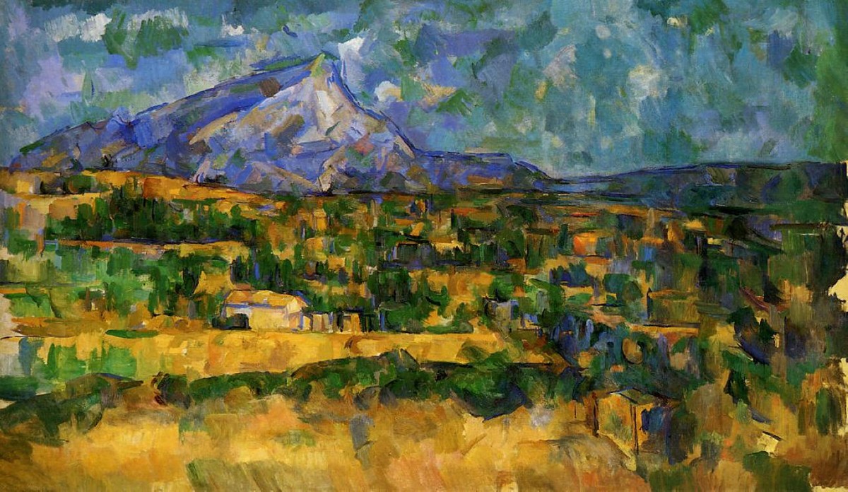 Mont Sainte-Victoire by Paul Cezanne