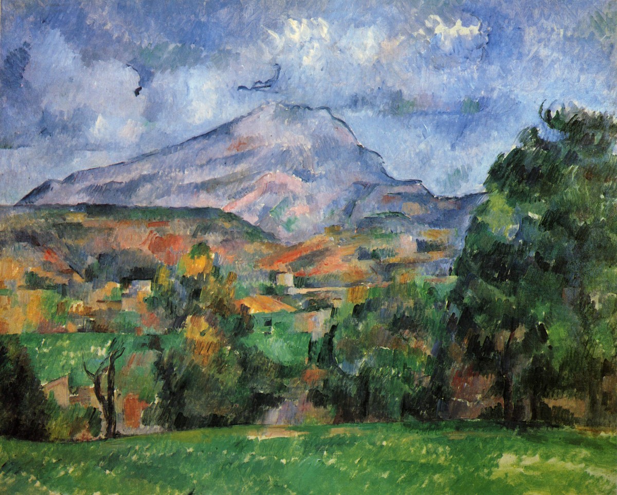 Mont Sainte-Victoire by Paul Cezanne