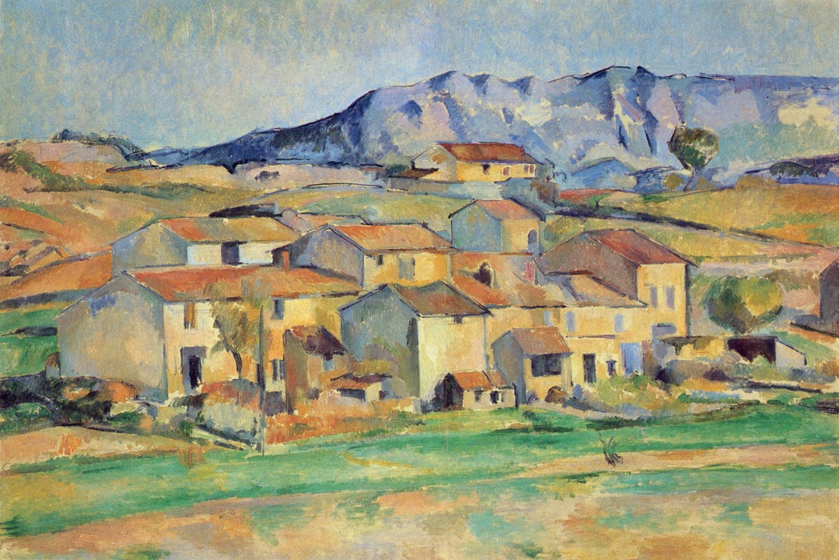 Mont Sainte-Victoire by Paul Cezanne