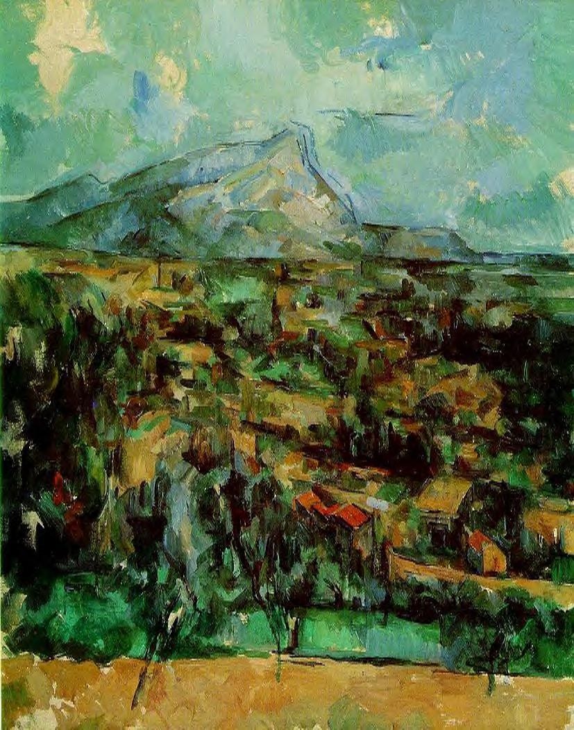 Mont Sainte-Victoire by Paul Cezanne