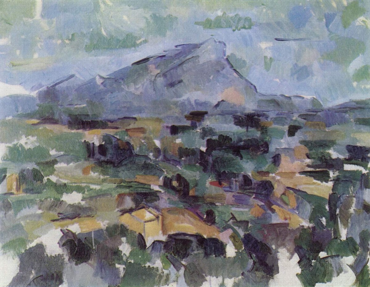 Mont Sainte-Victoire by Paul Cezanne