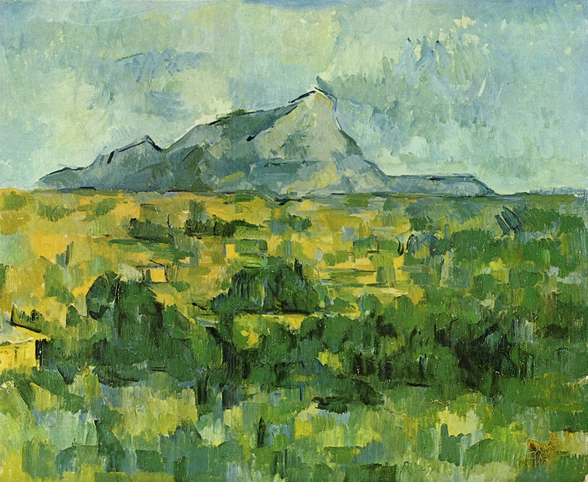 Mont Sainte-Victoire by Paul Cezanne