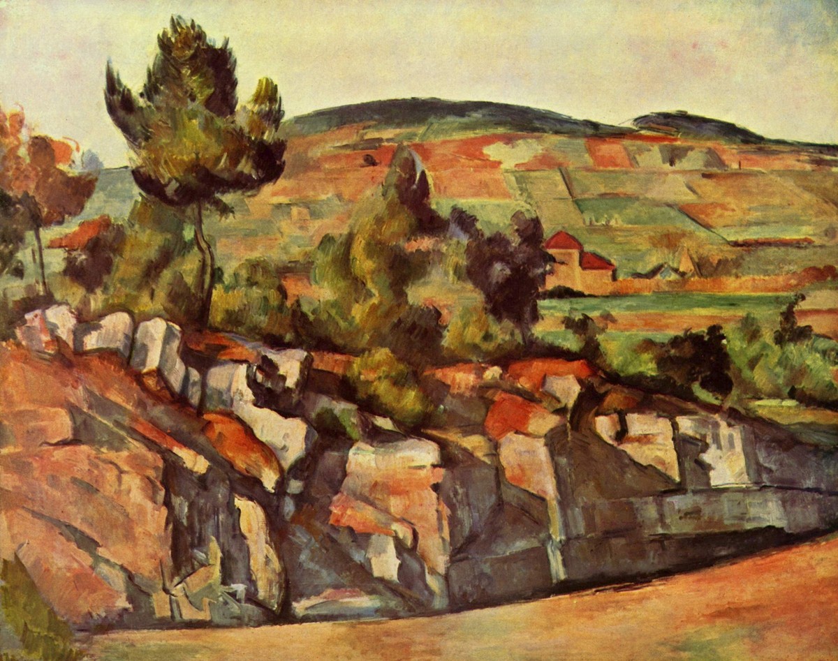 Mountains in Provence by Paul Cezanne