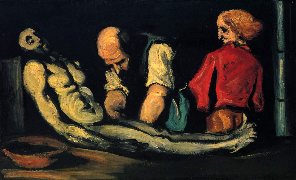 Preparation for the Funeral by Paul Cezanne