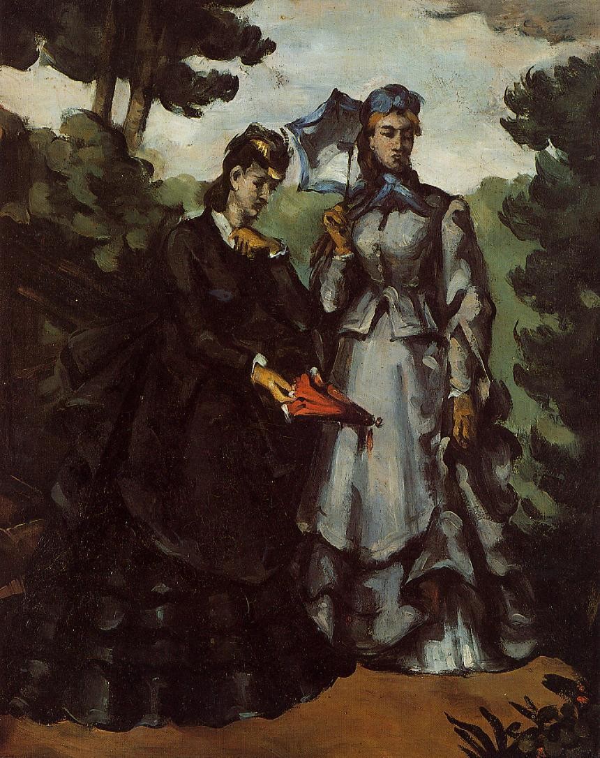 Promenade by Paul Cezanne