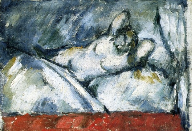 Reclining Nude by Paul Cezanne