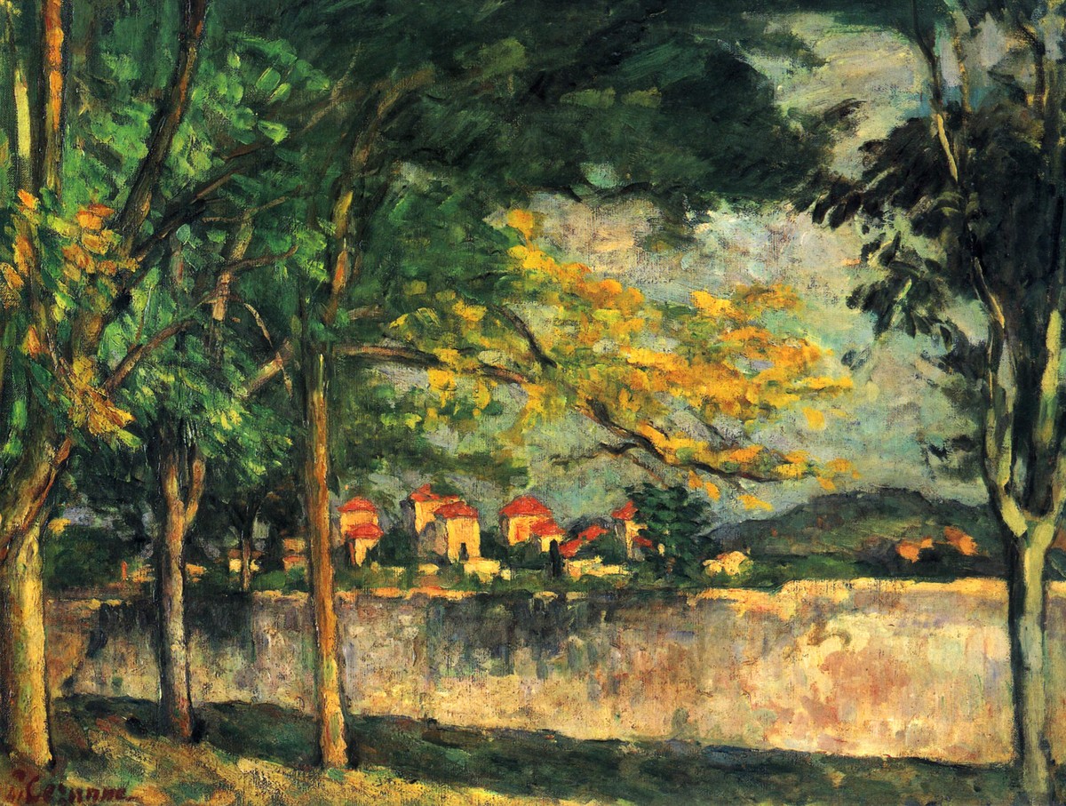 Road by Paul Cezanne