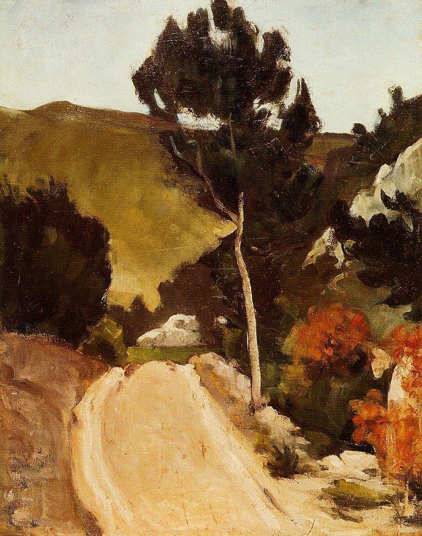Road in Provence by Paul Cezanne