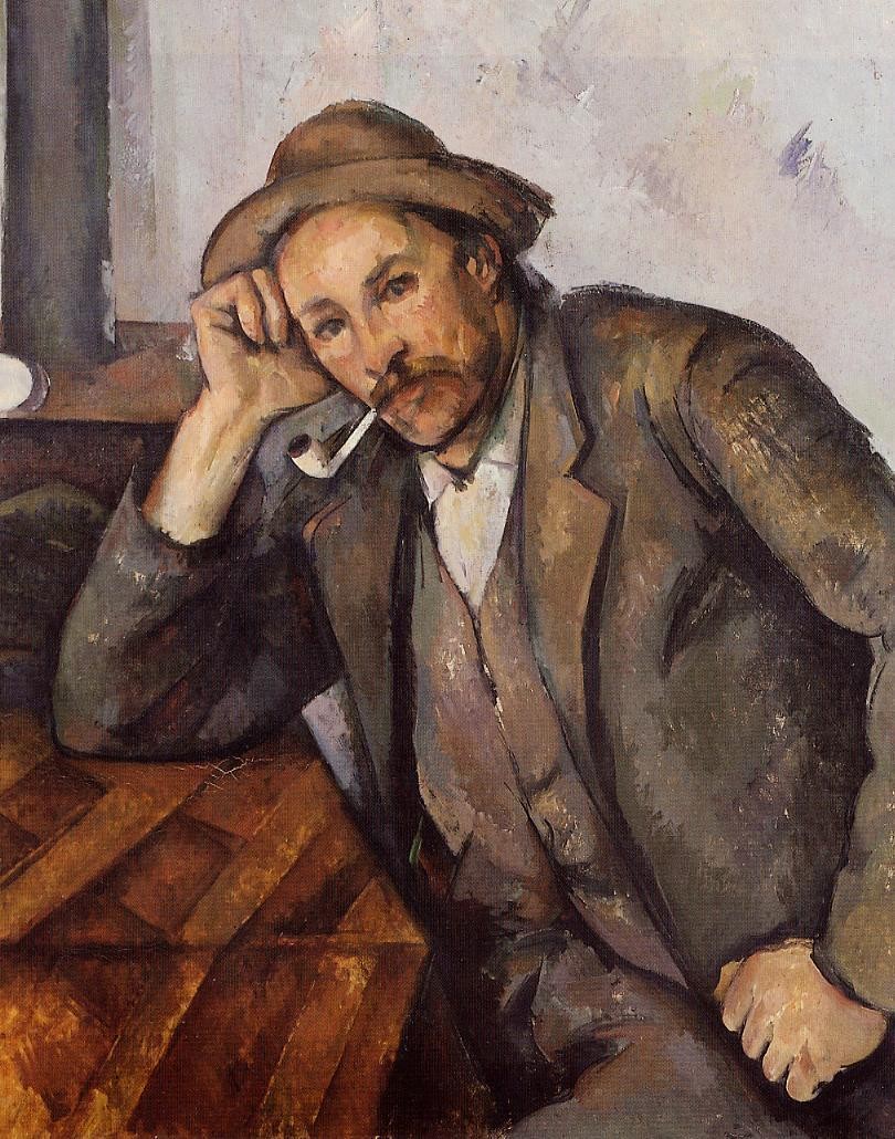 Smoker by Paul Cezanne