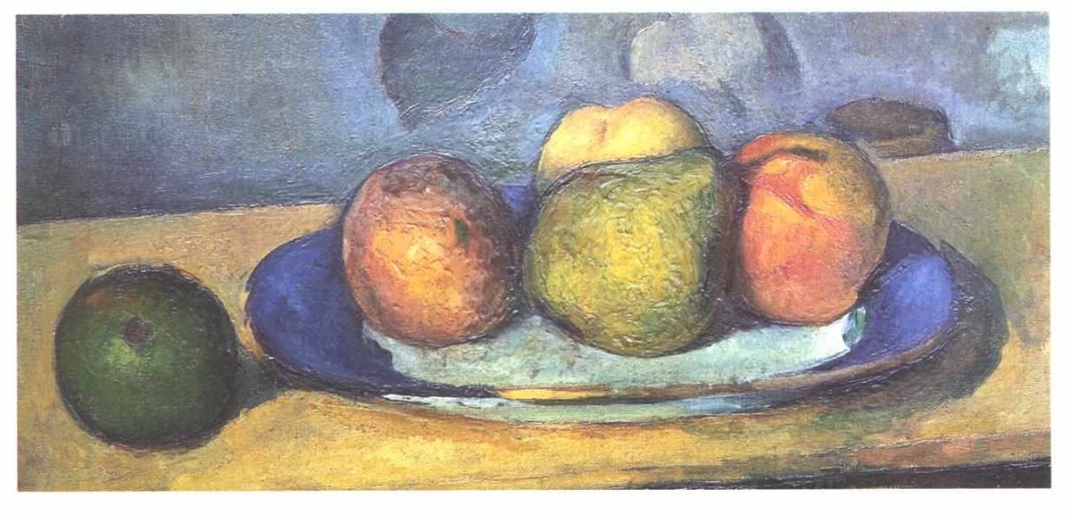Still life by Paul Cezanne