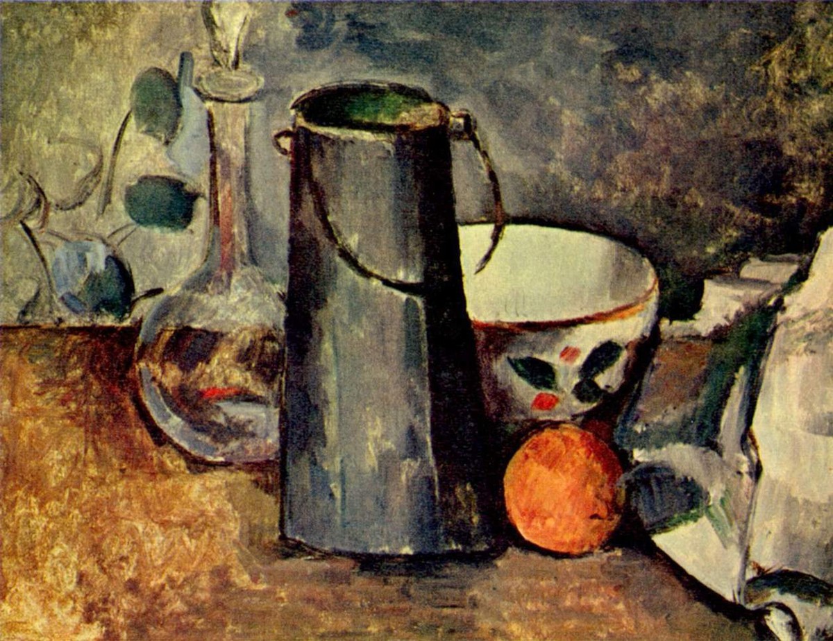 Still life by Paul Cezanne