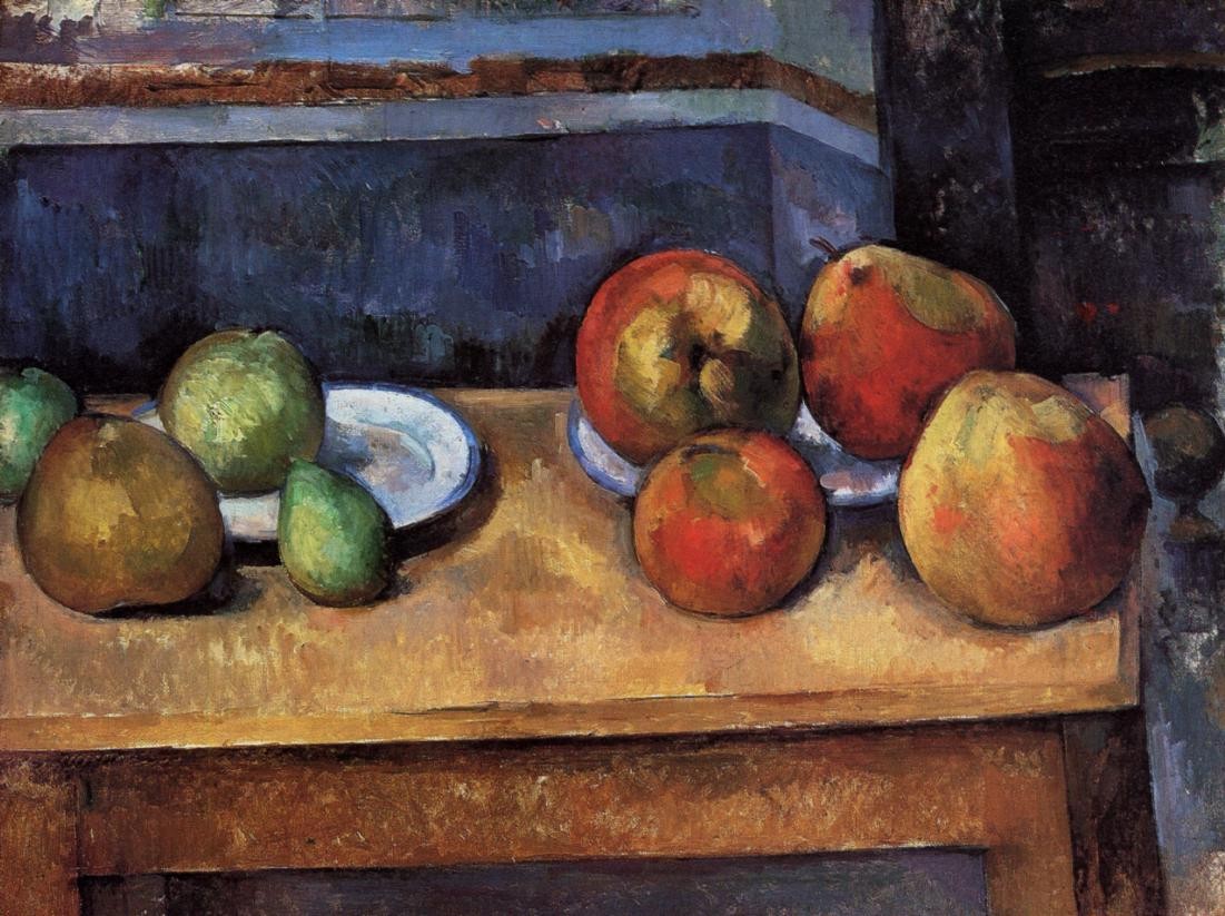 Still Life Apples and Pears by Paul Cezanne