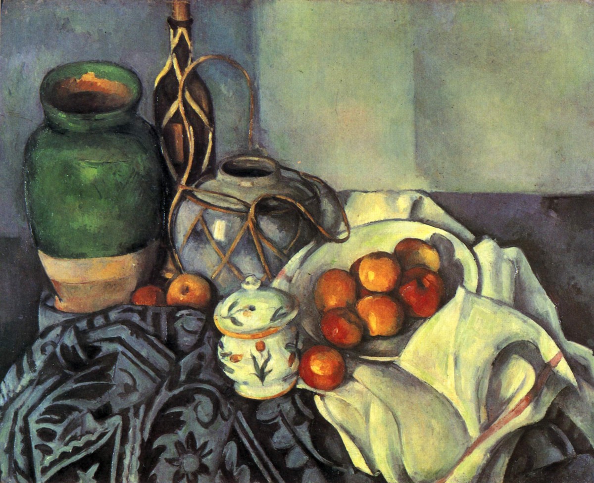 Still Life with Apples by Paul Cezanne