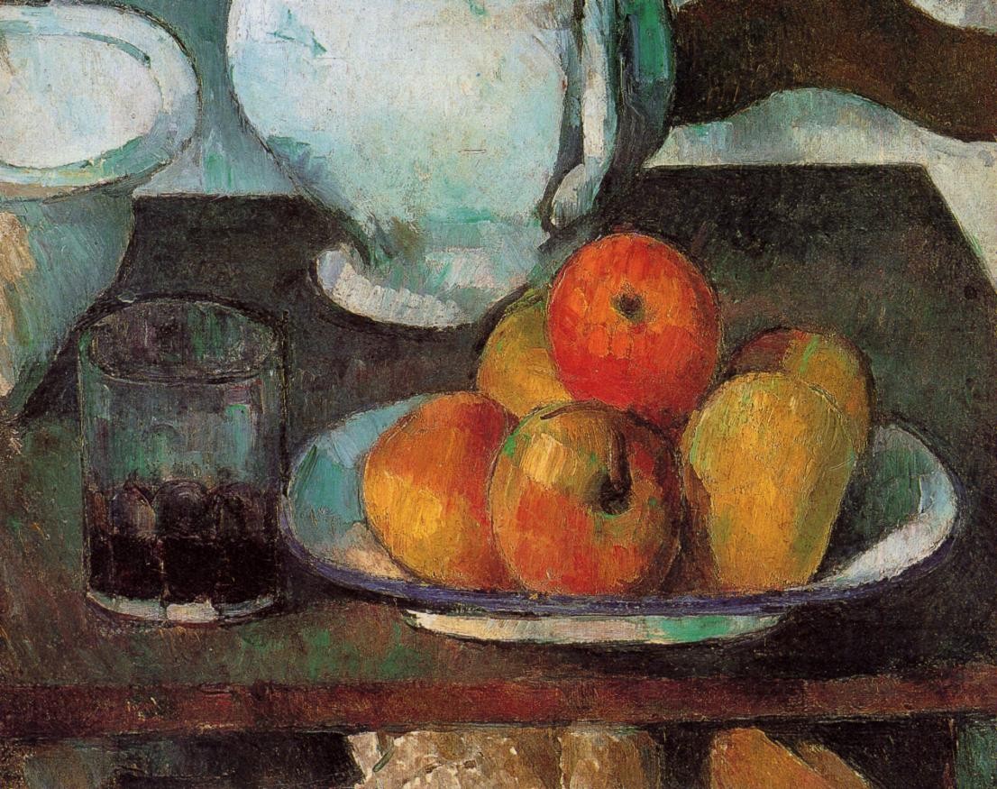Still Life with Apples by Paul Cezanne
