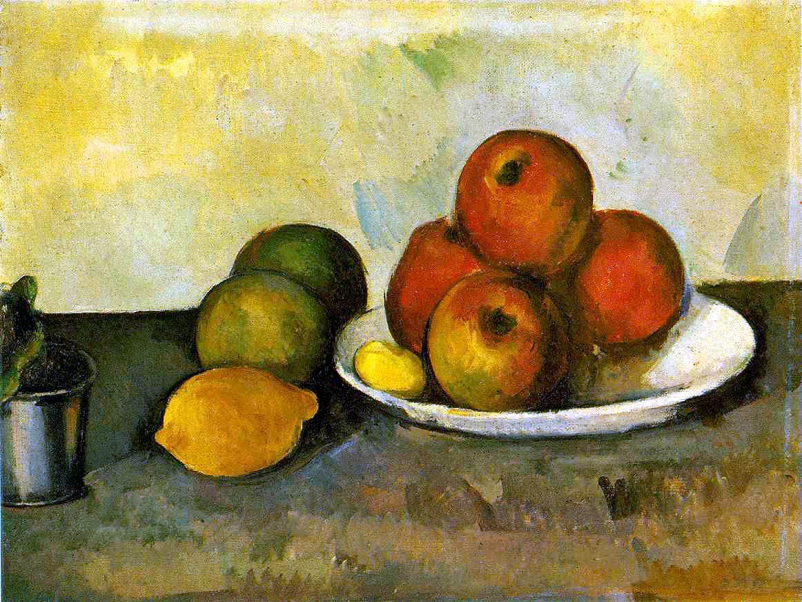 Still life with Apples by Paul Cezanne