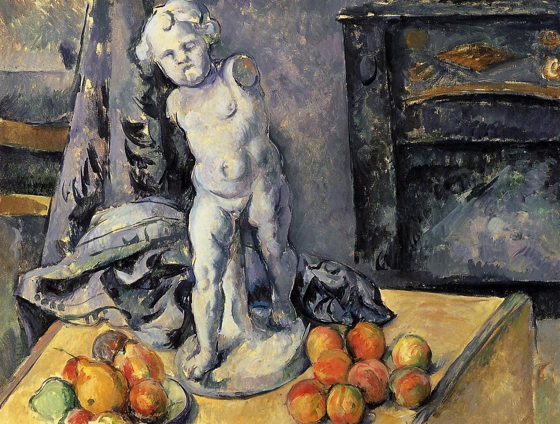 Still Life with Plaster Cupid by Paul Cezanne