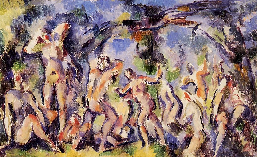 Study of Bathers by Paul Cezanne