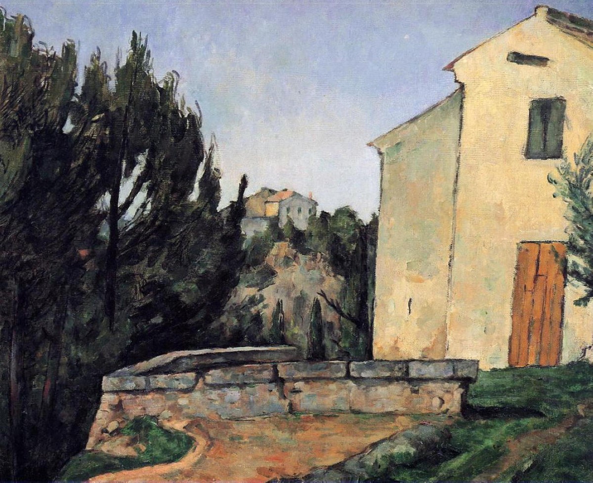 The Abandoned House by Paul Cezanne