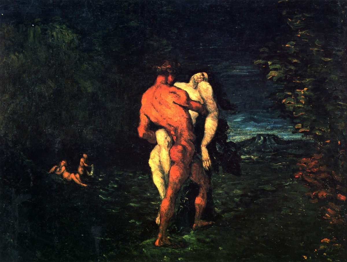The Abduction by Paul Cezanne