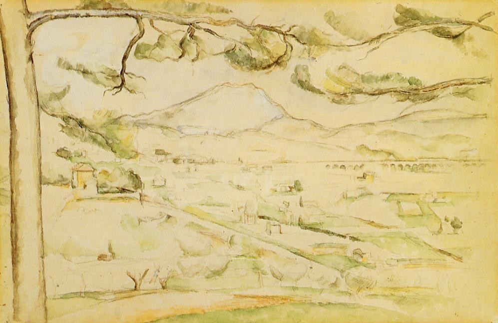 The Arc Valley by Paul Cezanne