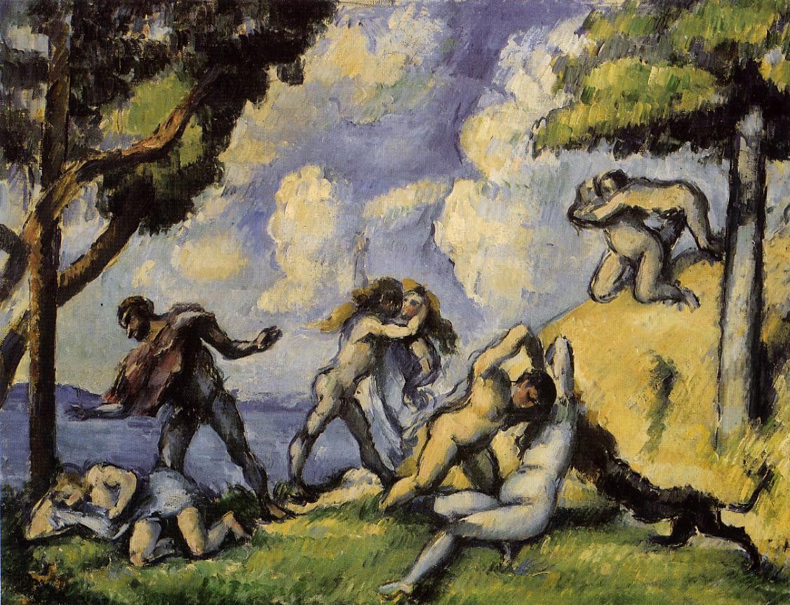 The Battle of Love by Paul Cezanne