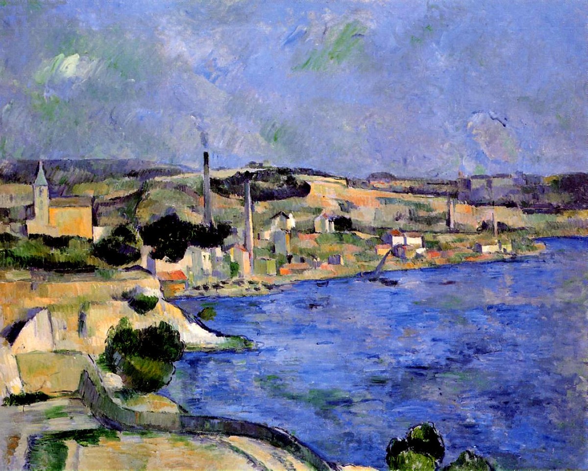 The Bay of l'Estaque and Saint-Henri by Paul Cezanne