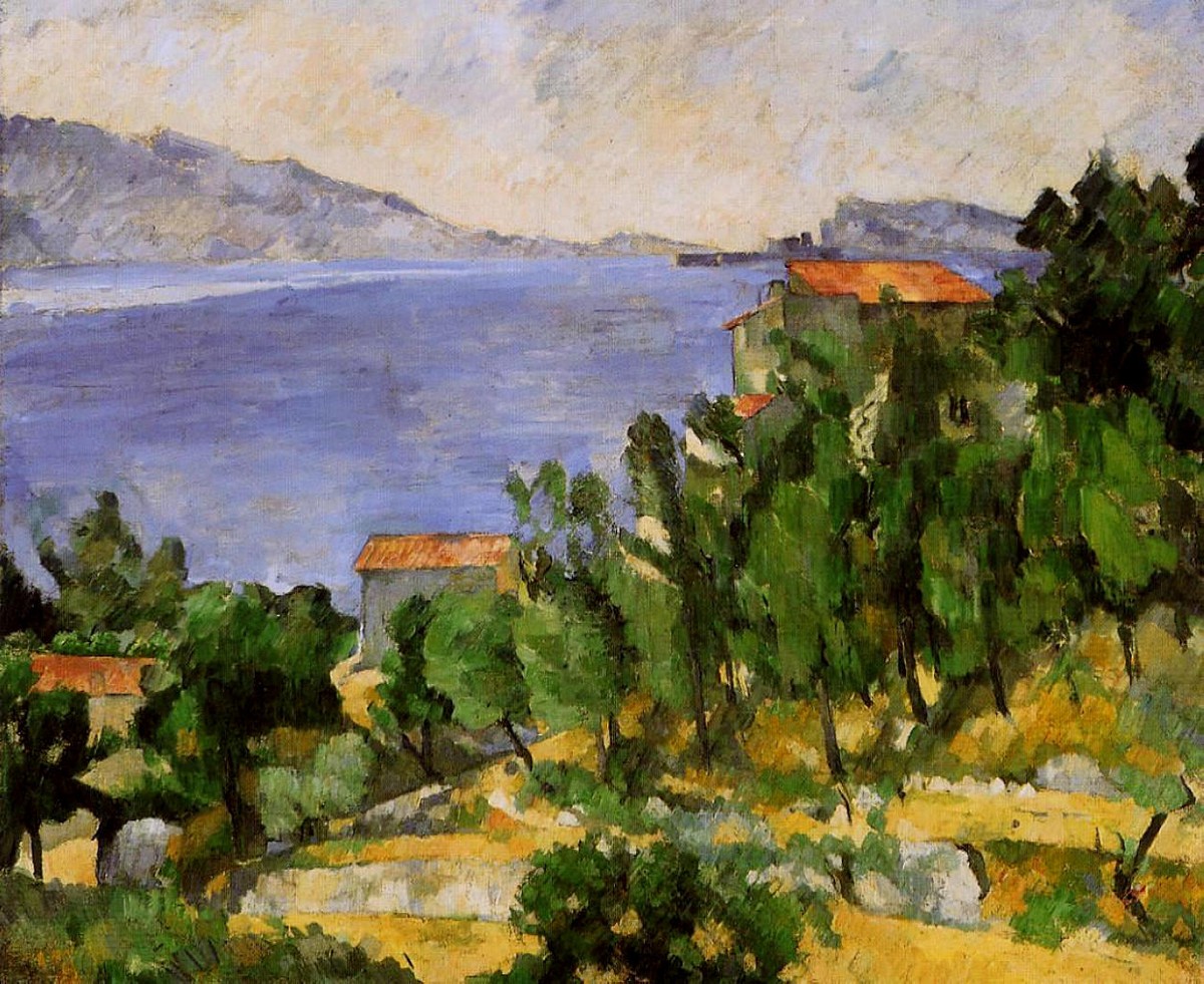 The Bay of L'Estaque from the East by Paul Cezanne