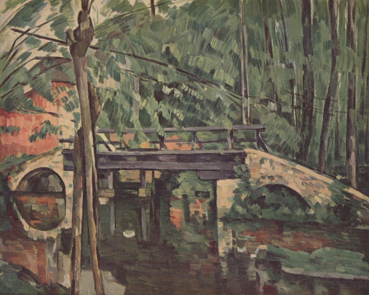The Bridge at Maincy by Paul Cezanne