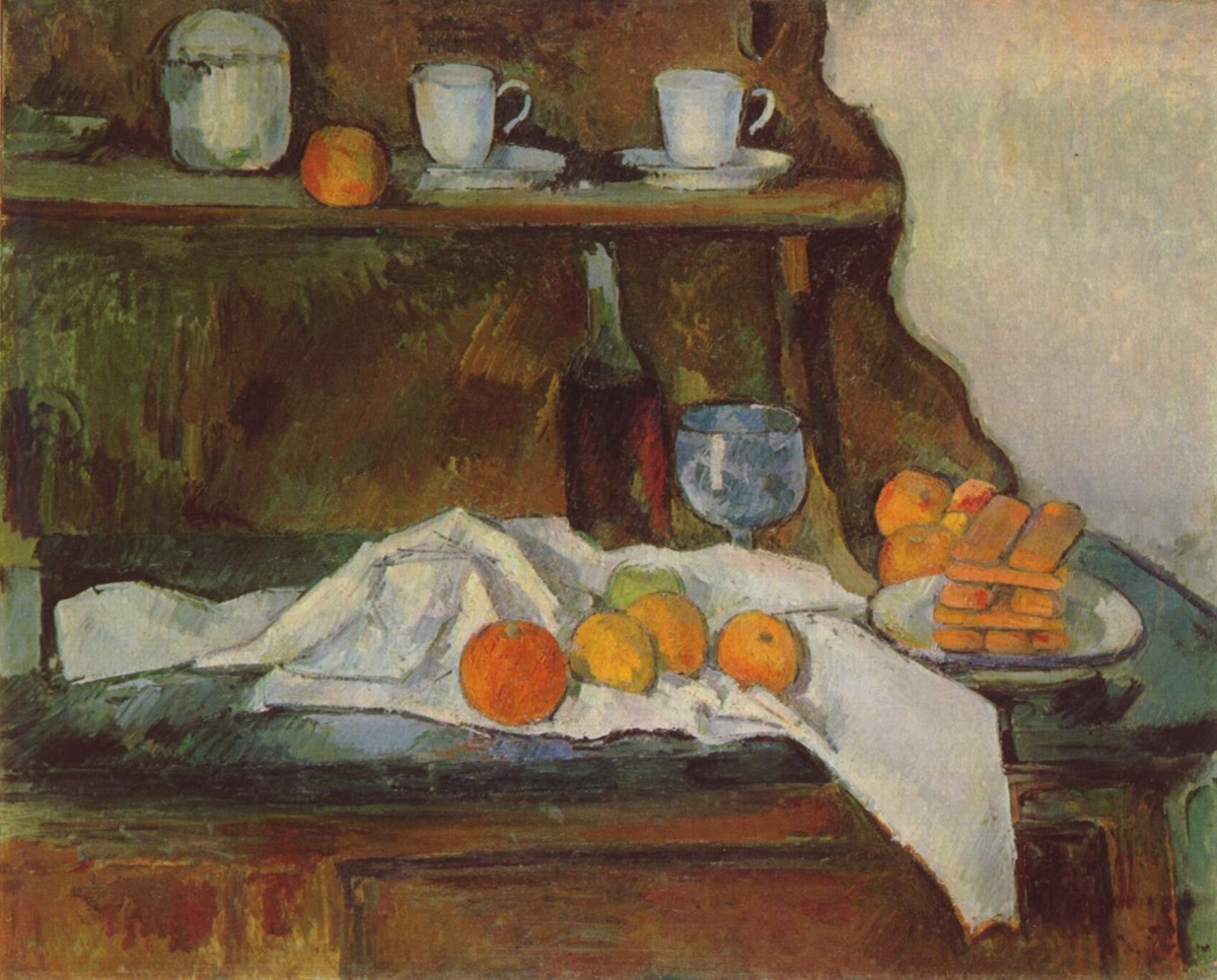 The Buffet by Paul Cezanne