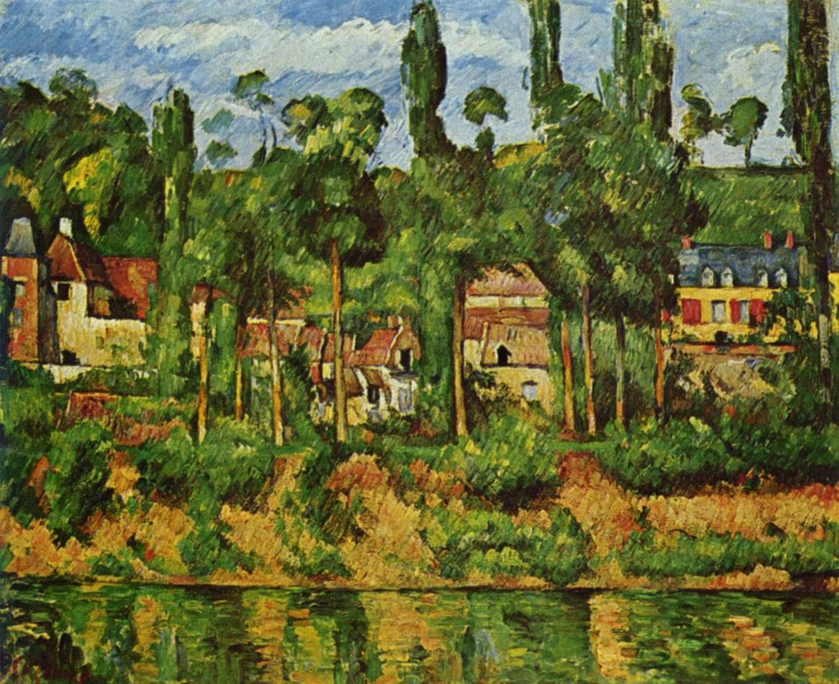 The Chateau de Medan by Paul Cezanne