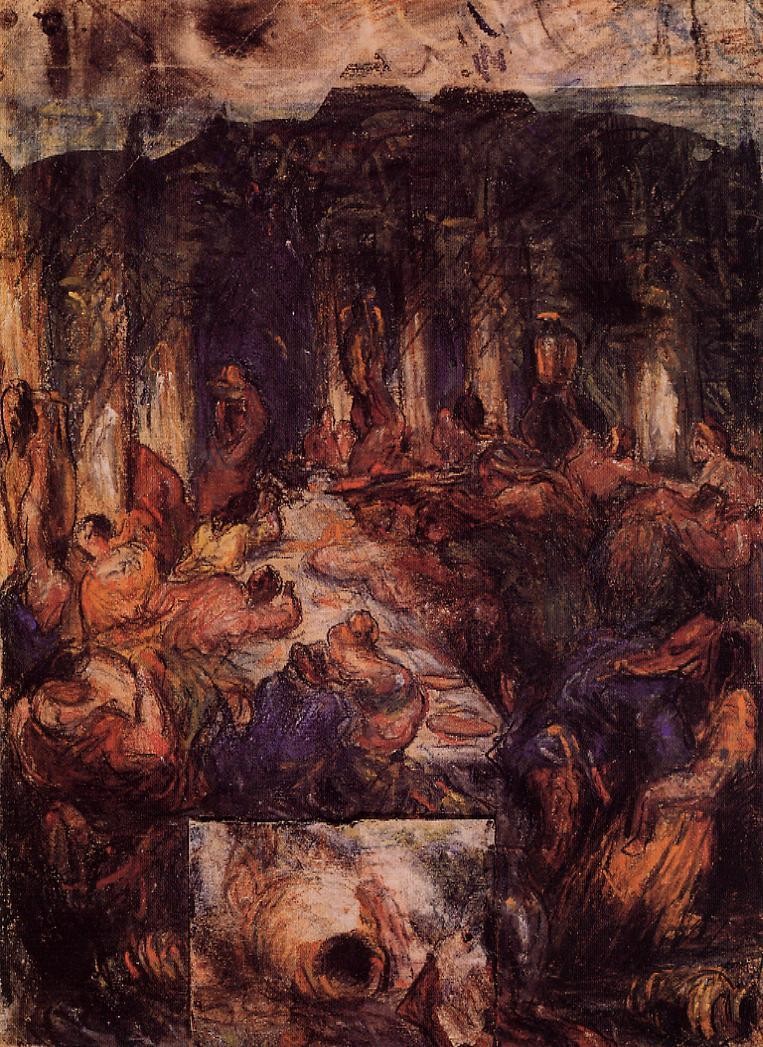 The Feast by Paul Cezanne
