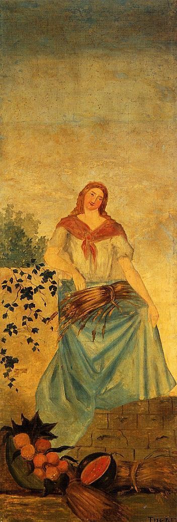 The Four Seasons, Summer by Paul Cezanne