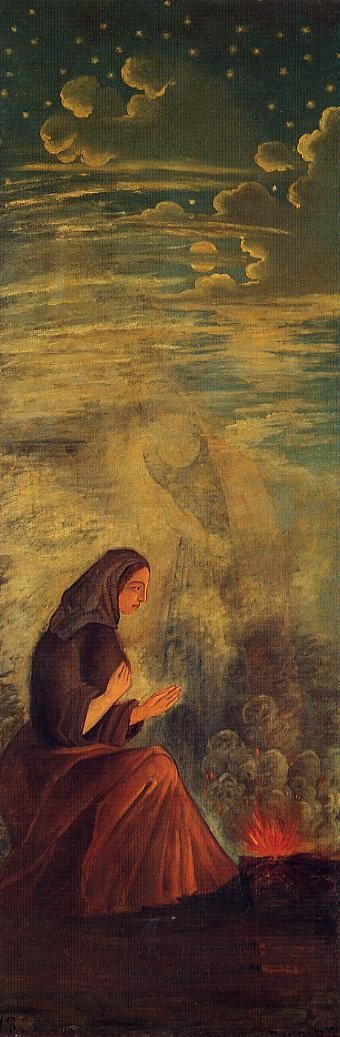 The Four Seasons, Winter by Paul Cezanne