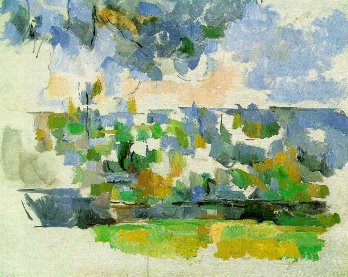 The Garden at Les Lauves by Paul Cezanne