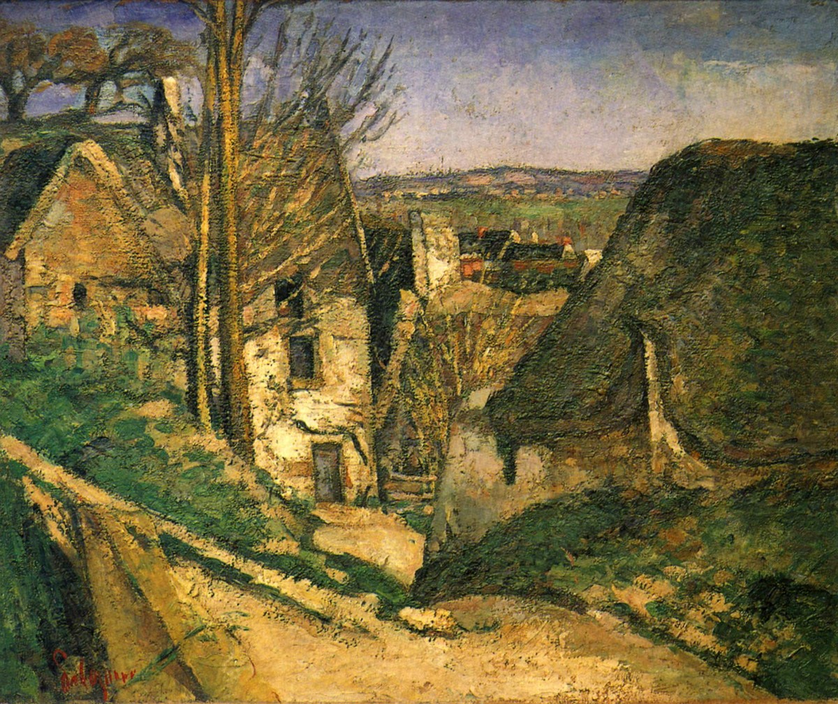 The Hanged Man's House in Auvers (The House of the Suicide) by Paul Cezanne