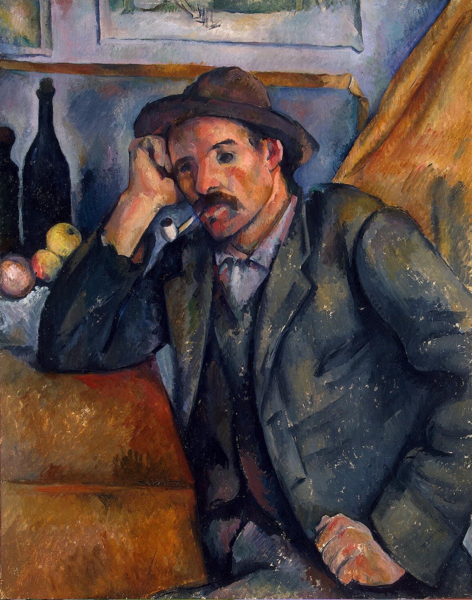 The Smoker by Paul Cezanne