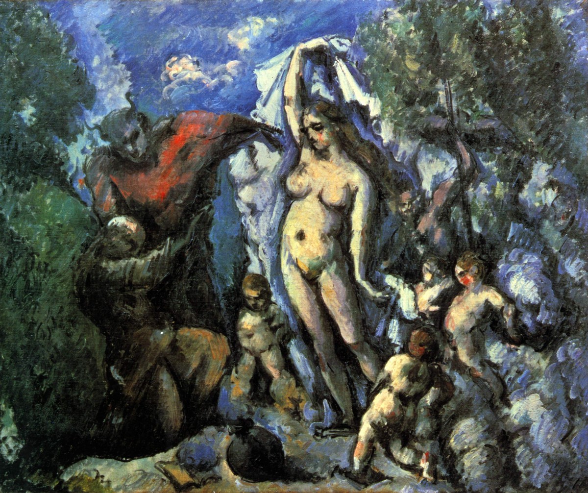 The Temptation of St. Anthony by Paul Cezanne