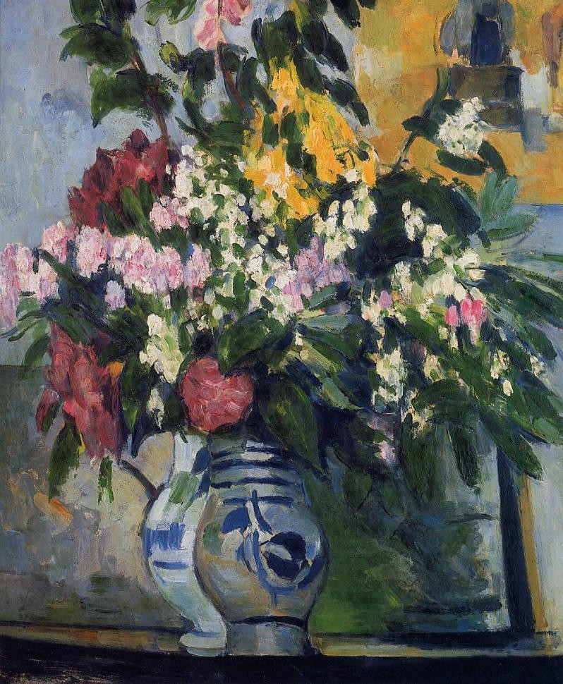 Two Vases of Flowers by Paul Cezanne