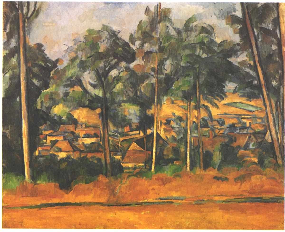 Village in the Provence by Paul Cezanne