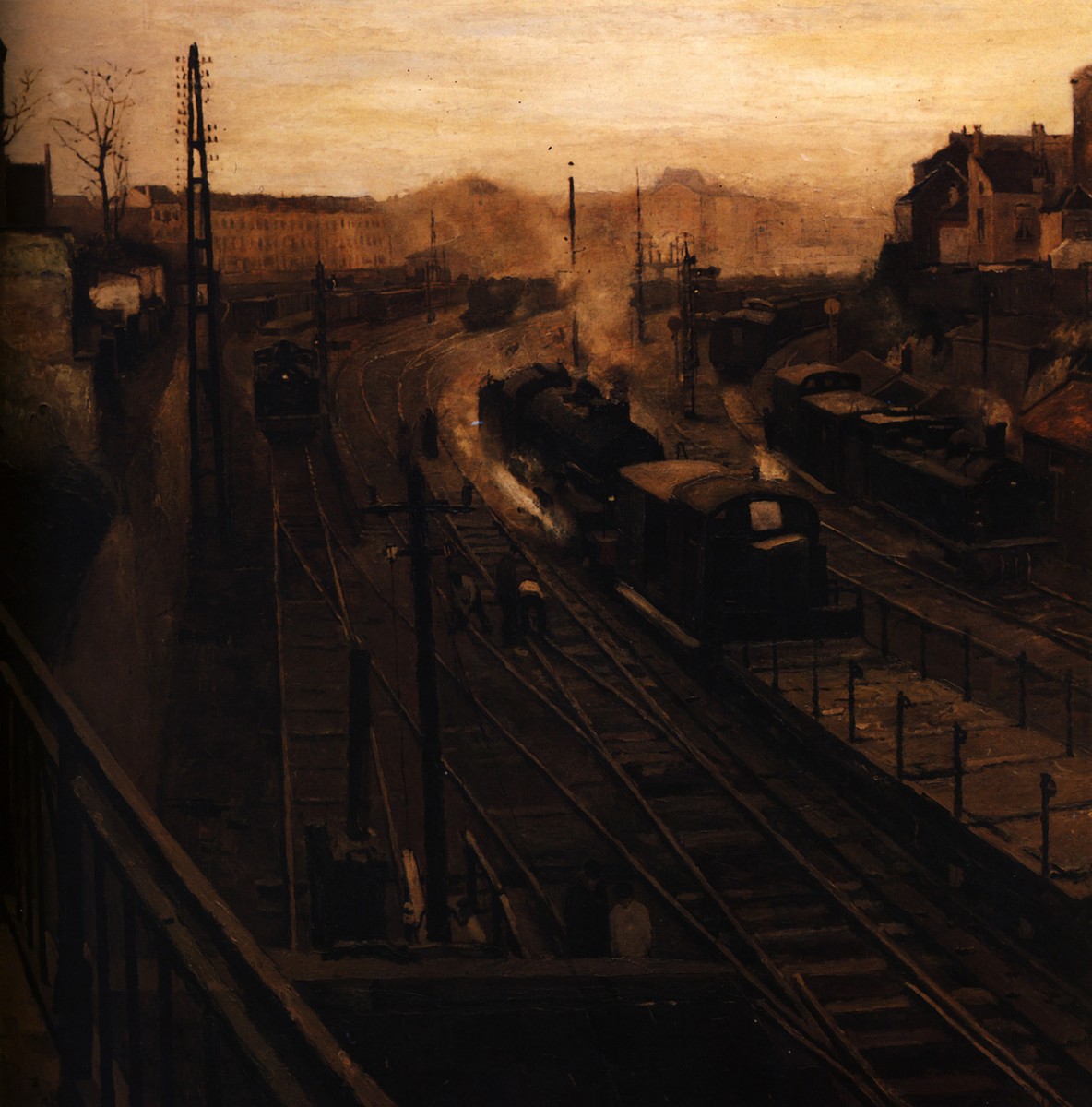 For the Brussels Luxembourg Station by Paul Delvaux
