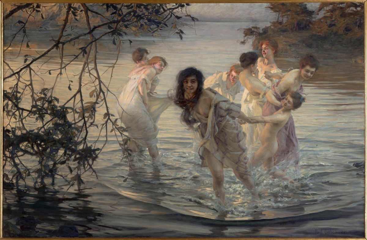 Dancing Nymphs by Paul Émile Chabas